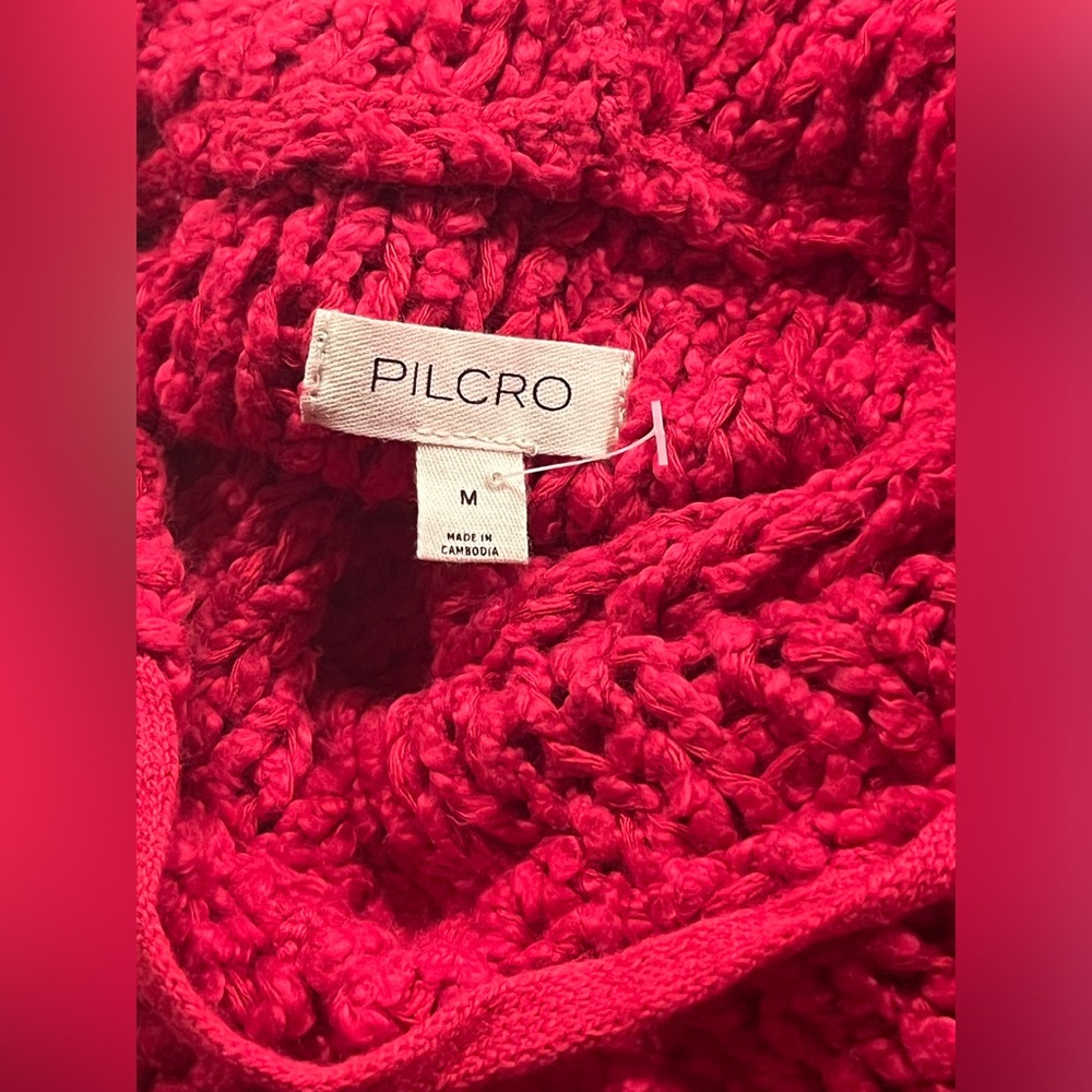 NWOT Anthropologie Pilcro Sailcloth Hooded Sweater - Picture 11 of 13